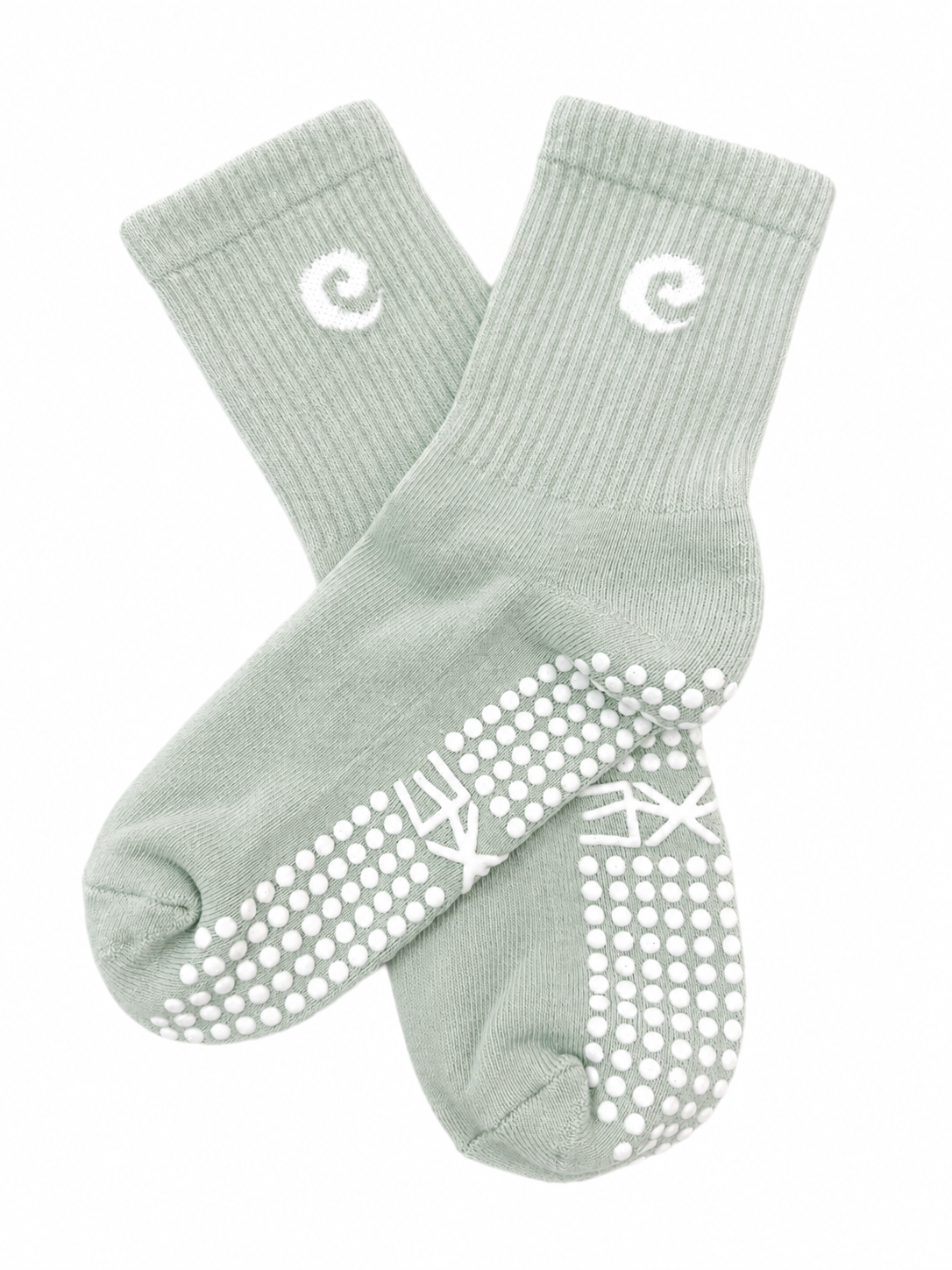 Mid-Crew Grip Socks
