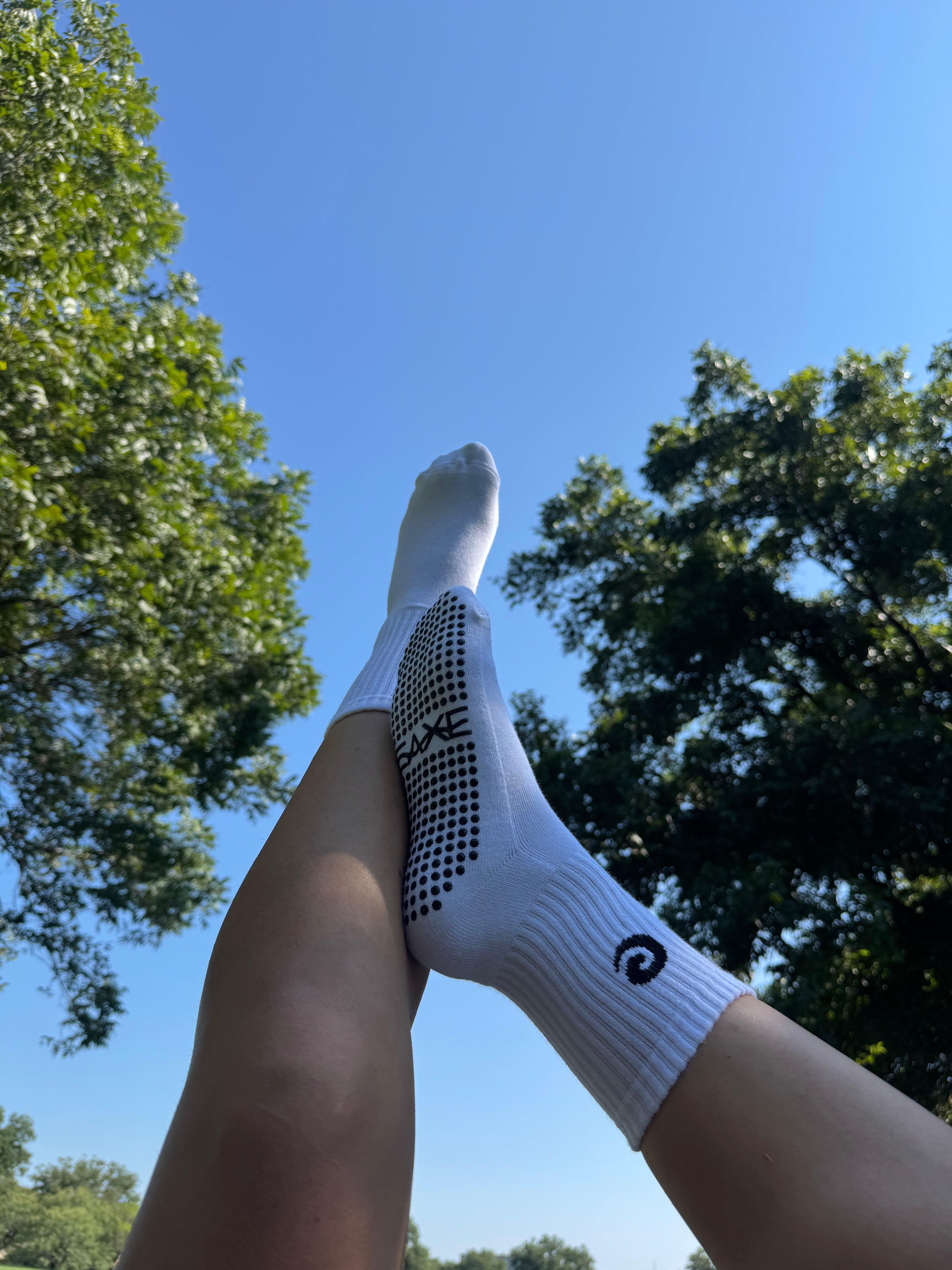 Mid-Crew Grip Socks