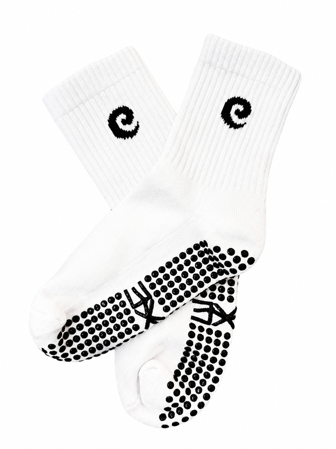 Mid-Crew Grip Socks